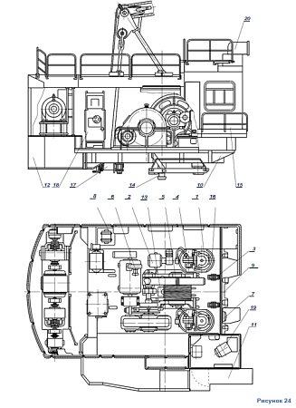 Ка6ина машиниста 1086.13.00CБ