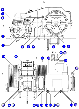 Шпилька м16-6gх60.46 ГОСТ 22034-75 1.1216.053