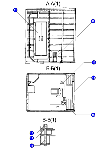 Стойка левая 3501.18.00.390